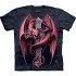 The Mountain Gothic Guardian Dragon Anne Stokes T Shirt