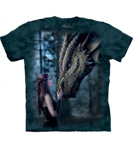 The Mountain Once Upon a Time Dragon Anne Stokes T Shirt