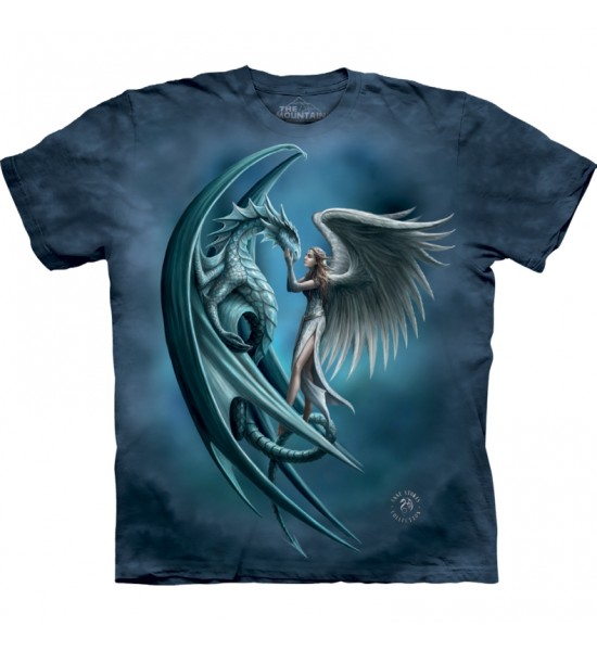 The Mountain Unisex Angel & Dragon Anne Stokes T Shirt