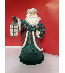 Père Noël avec Guirlande