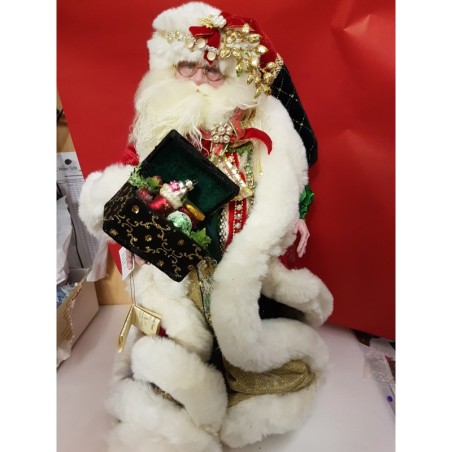 Le Père Noël avec un Coffret