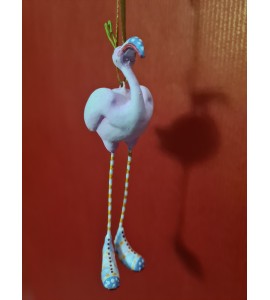 Jumbo Sheila Flamant Rose Krinkle Patience Brewster