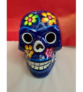 Crâne Mexicain Bleu