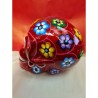 Crâne Mexicain Rouge