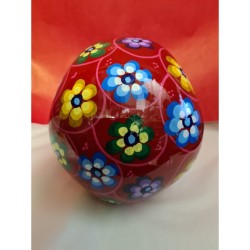 Crâne Mexicain Rouge