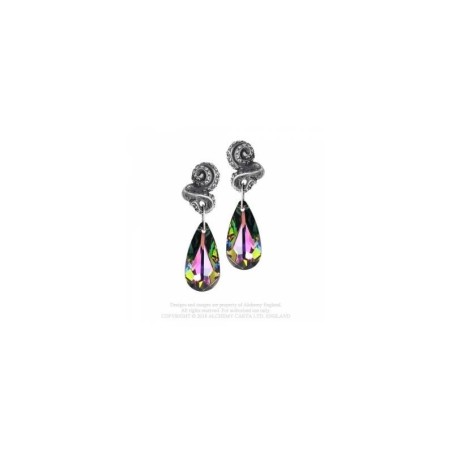 Boucles d'Oreilles Kraken Alchemy Gothique