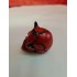 Crâne Demon Rouge Miniature Alchemy Gothic