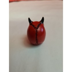 Crâne Demon Rouge Miniature Alchemy Gothic