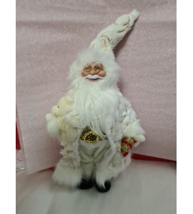 Père Noël Blanc avec Ourson