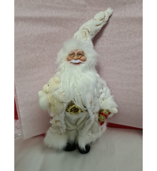 Père Noël Blanc avec Ourson