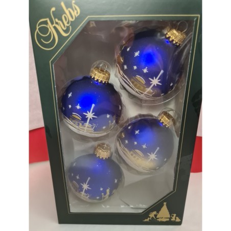 Boite de 4 Boules Béthléem