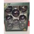 Boite de 8 Boules Noires Brillantes