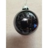 Boite de 8 Boules Noires Brillantes
