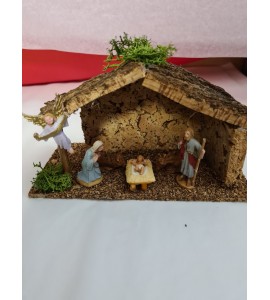 Crèche avec Personnages 5 Centimètres