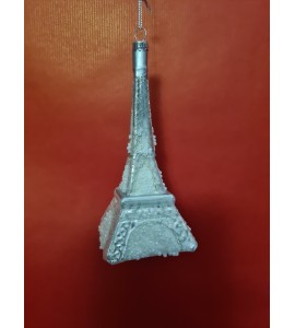 Tour Eiffel Argent en Verre