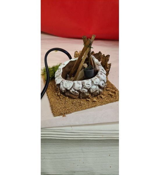 Feu avec Trépied