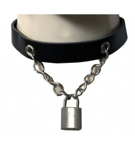 Collier Choker avec Cadenas