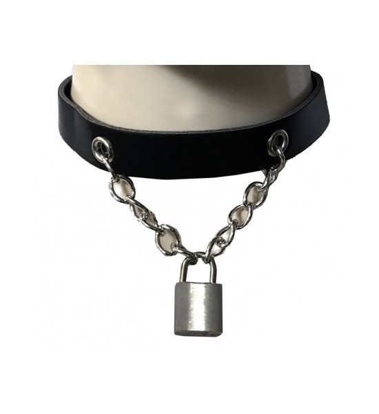 Collier Choker avec Cadenas