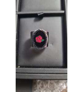 Bague Rose Rouge