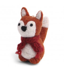 Renard avec Echarpe