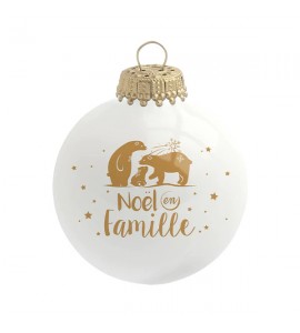 Boule "Noël en Famille"