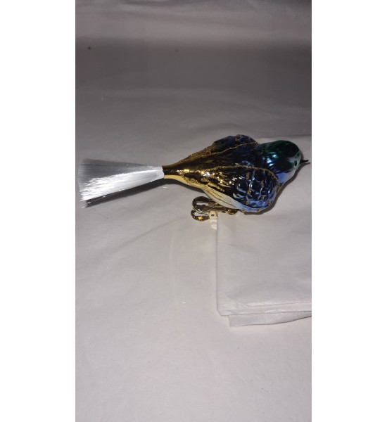 Oiseau Multicolre en Verre