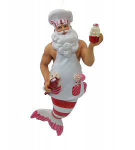 Homme Sirène Baking Santa December Diamonds 