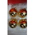 Boite de 4 Boules Dorées