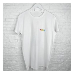 T Shirt Proud Blanc