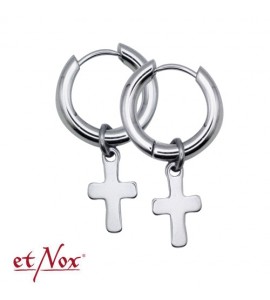 Boucles d'Oreilles Croix