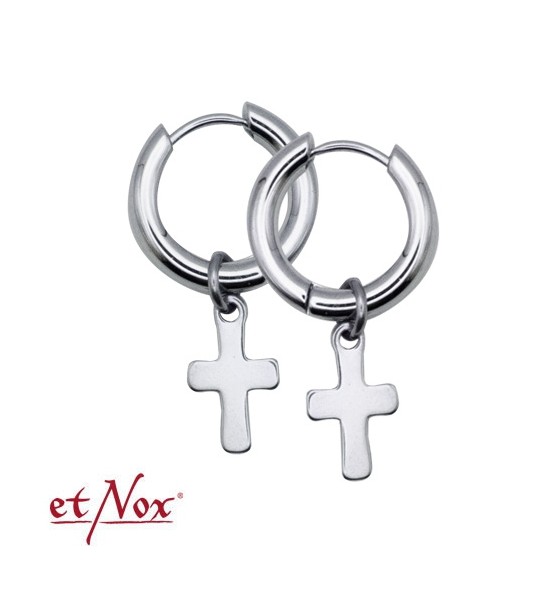 Boucles d'Oreilles Croix