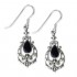 Boucles d'Oreilles vec Onyx