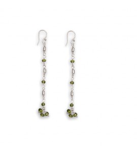 Boucles d'Oreilles avec Peridot