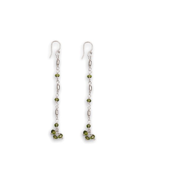 Boucles d'Oreilles avec Peridot