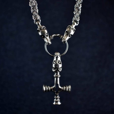 Collier Dragon Marteau