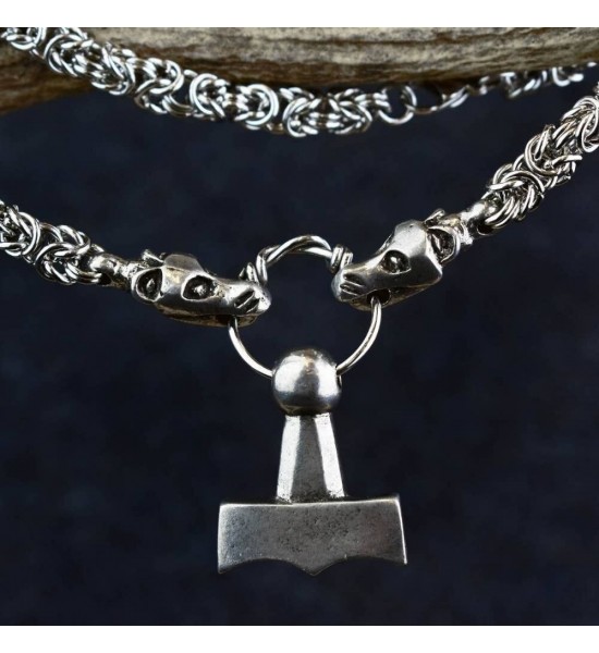 Collier Marteau Mjolnir