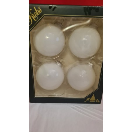 Boite de 4 Boules Blanches