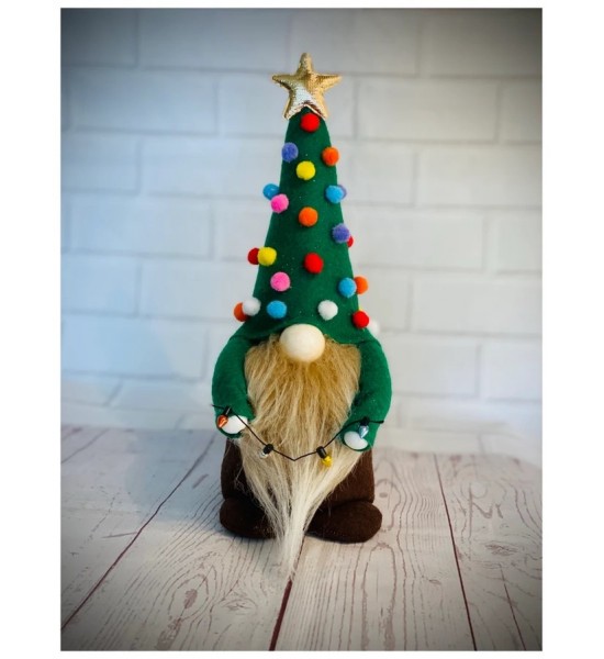 Gnome Nordique Arbre de Noël