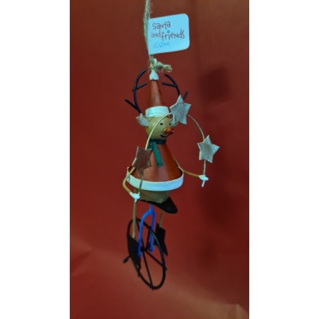 Renne sur un Unicycle