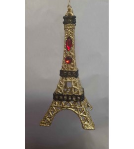 Tour Eiffel Dorée et Noire