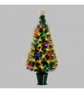 Sapin de Noël à Fibres Optiques H70cm