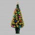 Sapin de Noël à Fibres Optiques Estompées Dot BLANC CHAUD H100cm