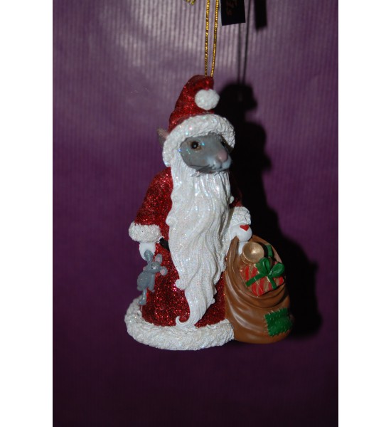 Souris père noël