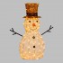 Bonhomme de Neige 3D H70cm Série LHC 160 LED TRADITIONAL