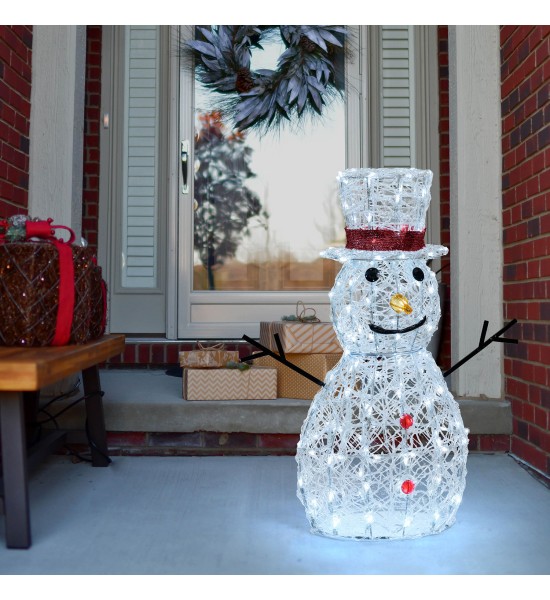 Bonhomme de neige 3D H70cm 160 LED Série SFN