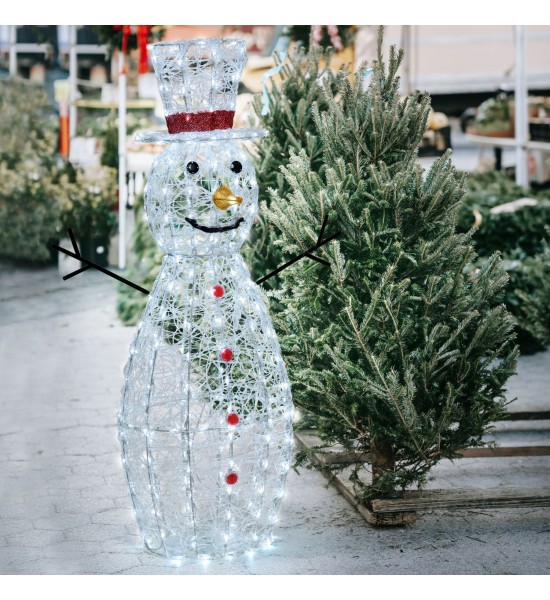 Bonhomme de neige 3D H120cm 260 LED Série SFN