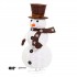 Bonhomme de Neige 3D H90cm Sé rie FFB Brown Économie d'espace