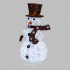 Bonhomme de Neige 3D H90cm Sé rie FFB Brown Économie d'espace