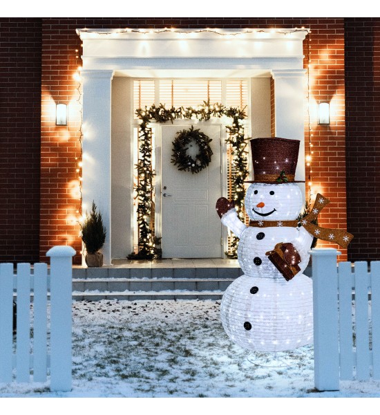 Bonhomme de Neige 3D H185cm Sé rie FFB Brown Économie d'espace