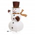 Bonhomme de Neige 3D H185cm Sé rie FFB Brown Économie d'espace